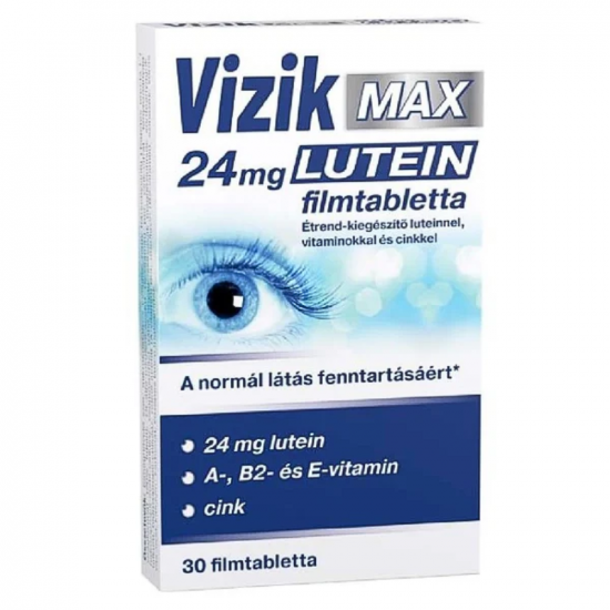 VIZIK MAX LUTEIN 24MG FILMTABLETTA - 30X